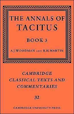 Cover for Tacitus · The Annals of Tacitus: Book 3 - Cambridge Classical Texts and Commentaries (Pocketbok) (2004)