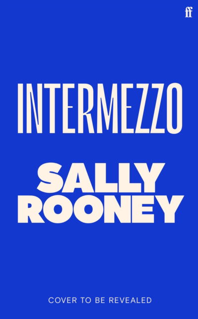 Cover for Sally Rooney · Intermezzo (Innbunden bok) [Main edition] (2024)