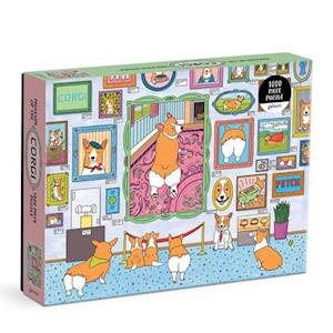 Cover for Galison · Museum of the Corgi 1000 Piece Puzzle (SPILL) (2021)