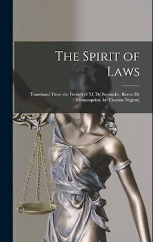 Cover for Anonymous · Spirit of Laws (Book) (2022)
