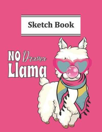 Cover for Llamalife Journals · No Drama Llama Sketch Book (Pocketbok) (2019)