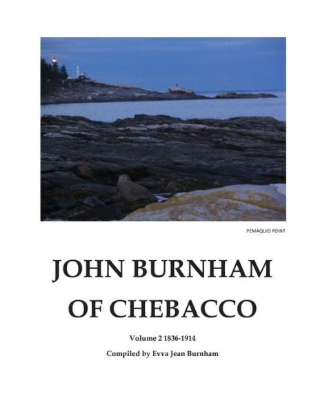 Cover for Compiled by Evva Jean Burnham · John Burnham of Chebacco Volume 2 (Paperback Book) (2012)