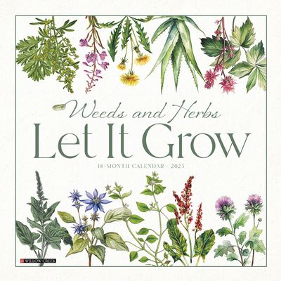 Willow Creek Press · Weeds and Herbs--Let It Grow 2025 12 X 12 Wall Calendar (Kalender) (2024)