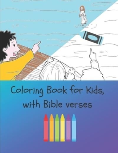 Cover for Eternal Light Publishing · Coloring Book for Kids, with Bible verses (Paperback Bog) (2019)