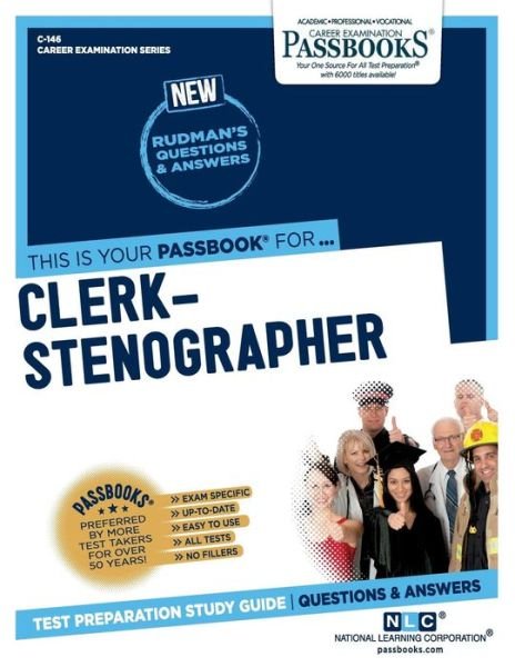 Cover for National Learning Corporation · Clerk-Stenographer (Paperback Bog) (2018)