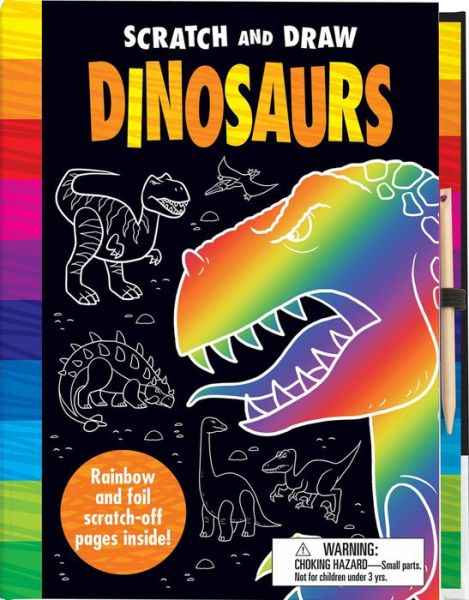 Cover for Nat Lambert · Scratch and Draw Dinosaurs (Hardcover Book) (2021)