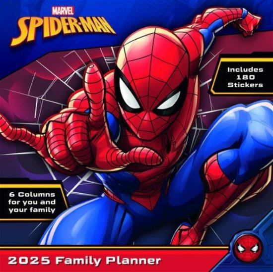Spider-Man 2025 Family Planner Calendar (Calendar) (2025)