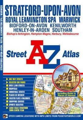 Cover for Geographers' A-Z Map Company · Stratford Upon Avon Street Atlas - A-Z Street Atlas S. (Paperback Book) (2014)