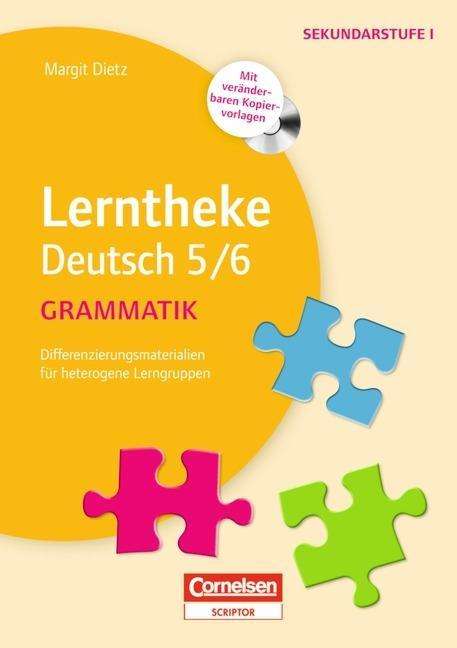 Cover for Dietz · Lerntheke Deutsch 5/6: Grammatik (Book)