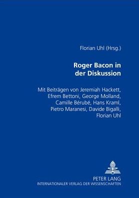 Cover for Roger Bacon in Der Diskussion (Paperback Book) (2001)
