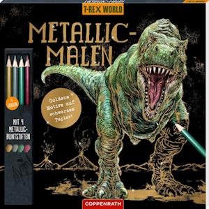 T-REX Metallic Malen mit 4 Stiften (Toys)