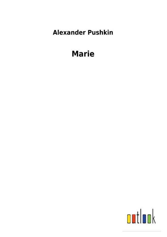 Cover for Pushkin · Marie (Book) (2017)