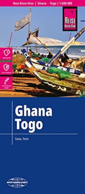 Cover for Ghana, Togo (1:600.000) (Map) (2023)