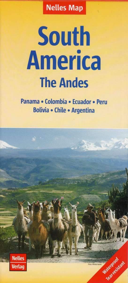 Cover for Nelles Verlag · South America - Andes Panama-Colombia-Ecuador (Map) (2019)