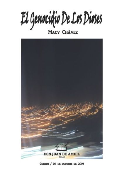 Cover for Macv Chavez · El Genocidio De Los Dioses (Paperback Book) (2019)