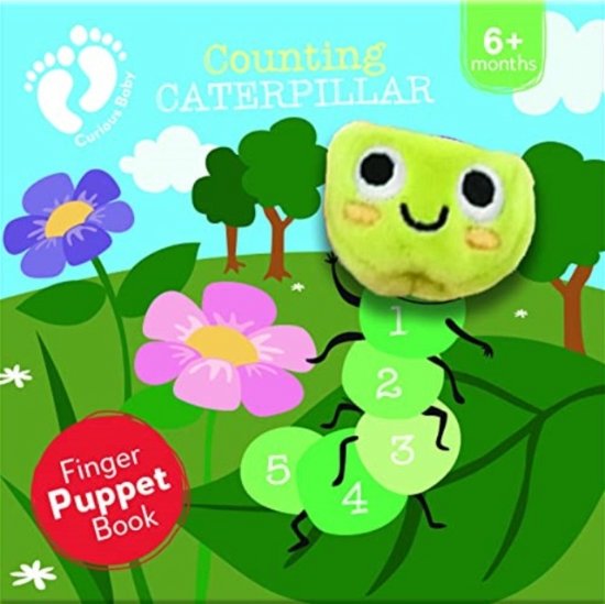 Cover for Louise Buckens · Counting Caterpillar (Curious Baby Finger Puppet) - Curious Baby Finger Puppet (Board book) (2023)