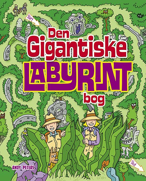 Cover for Andy Peters · Den store opgavebog: Den gigantiske labyrintbog (Bound Book) [1st edition] (2020)