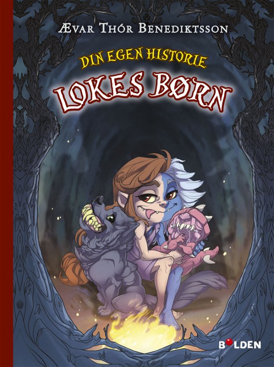 Cover for Ævar Þór Benediktsson · Din egen historie: Din egen historie 1: Lokes børn (Hardcover bog) [1. udgave] (2021)