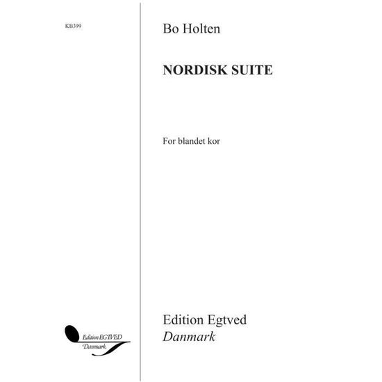 Cover for Bo Holten · Nordisk Suite (Sheet music) (2015)