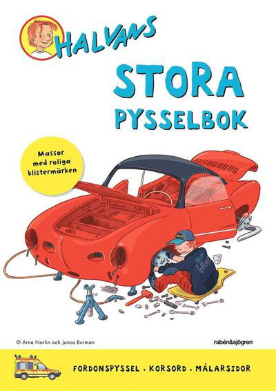 Cover for Arne Norlin · Halvan: Halvans stora pysselbok (Book) (2020)