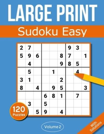 Cover for Rosenbladt · Sudoku Large Print Easy (Paperback Book) (2020)