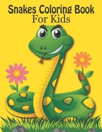 Cover for Rare Bird Books · Snakes Coloring Book For Kids (Pocketbok) (2021)