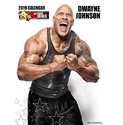 Cover for Dwayne Johnson · 2019 Calendar (Kalender)