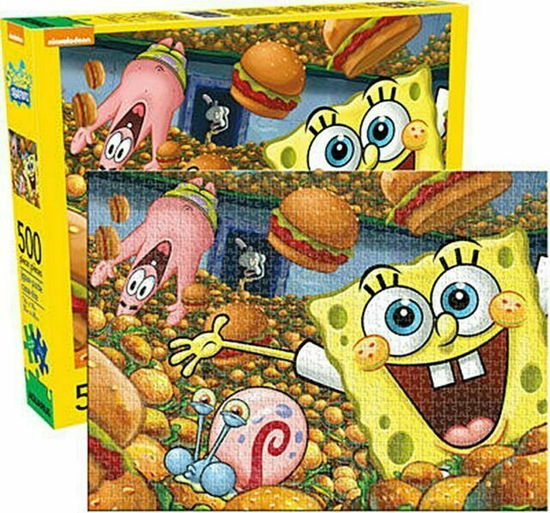 Cover for SpongeBob · SpongeBob Puzzle Krabby Patties (500 Teile) (Spielzeug) (2021)