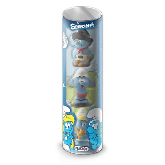 Plastoy 60846 - Schtroumpfs - Smurfs Preschool Tub - Puffi (I): Plastoy - Merchandise - Plastoy - 3521320608464 - 2023