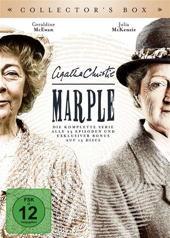 Cover for Mcewan,geraldine / Mckenzie,julia / Cumberland,b./+ · Agatha Christie:marple-collectors Box (DVD) (2021)