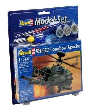 Cover for Revell · Model Set AH-64D Longbow Apache Revell: schaal 1:144 (64046) (Leketøy)