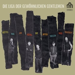 Cover for Die Liga Der Gewöhnlichen Gentlemen · Rüttel Mal Am Käfig,die Affen Sollen Was Machen! (CD) (2016)