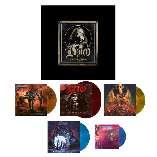 Cover for Dio · The Studio Albums 1996-2004 (LP) [Limited Colored Vinyl edition] (2023)