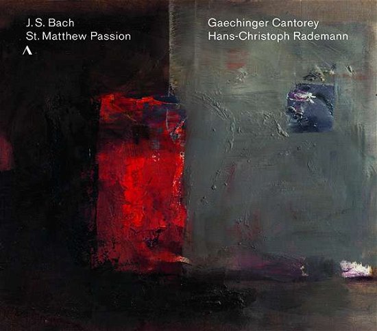 Cover for Gaechinger Cantorey / Rademann · J.S. Bach: St. Matthew Passion (CD) (2021)