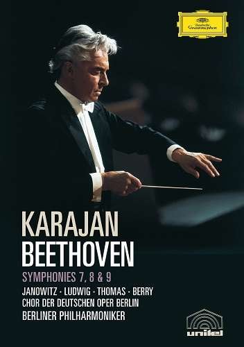 Cover for Herbert Von Karajan · Beethoven: Symphonies 7. 8 &amp; 9 &lt;limited&gt; (MDVD) [Japan Import edition] (2018)
