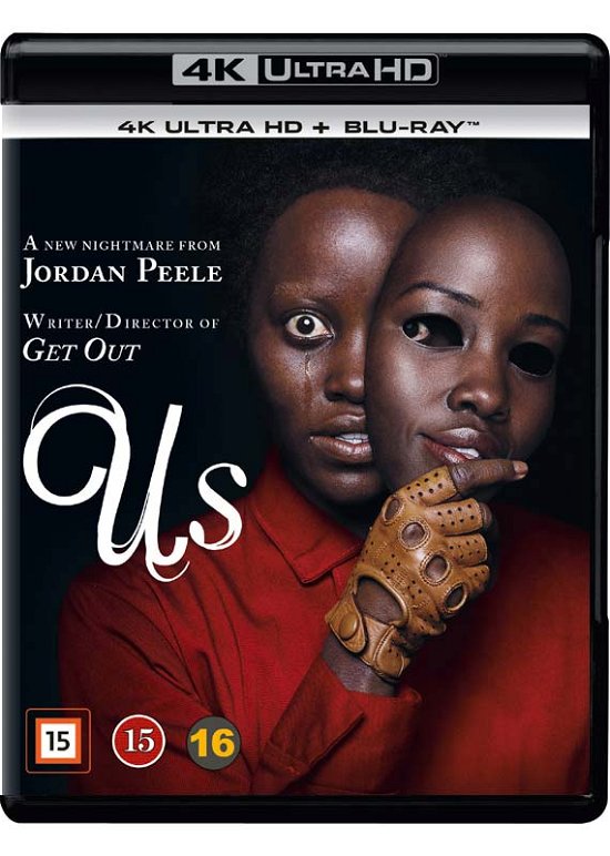 Cover for Jordan Peele · Us (4K UHD + Blu-ray) (2019)