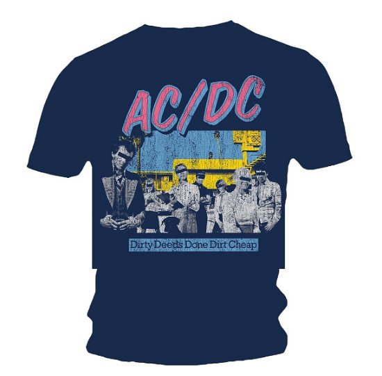 Cover for AC/DC · T/S Dirty Deeds Done Dirt Cheap (MERCH) [size M] (2017)