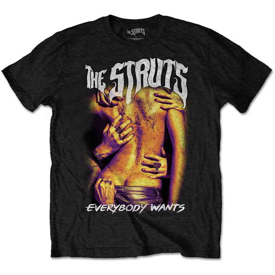 Cover for Struts - The · The Struts Unisex T-Shirt: Everybody Wants (T-shirt) [size S] [Black - Unisex edition] (2019)