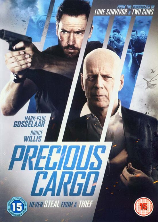 Cover for Bruce Willis Mark Paul Gosselaar · Precious Cargo (DVD) (2016)