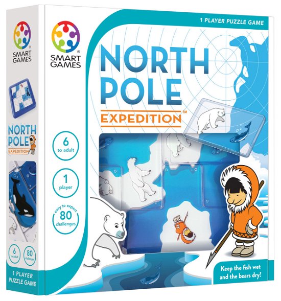 Cover for Smart Games · Smart Games North Pole Expedition (80 Opdrachten) (N/A)