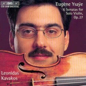 Cover for Ysaye,eugene / Kavakos,leonidas · Six Stas for Solo Violin Op 27 (CD) (2000)