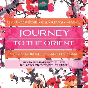 Cover for Silvia Schiaffino · Bartok, Dvorak &amp; Satie: Journey To The Orient - Music For Flute &amp; Guitar (CD) (2025)