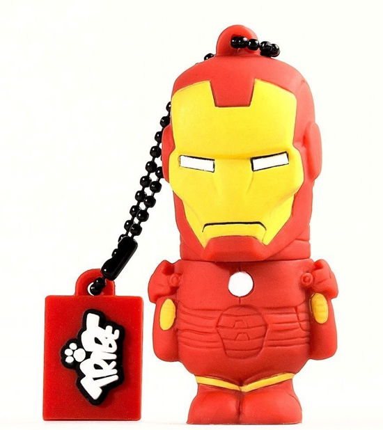 Tribe 16Gb USB Flash Drive - Iron Man - Marvel - Merchandise - TRIBE TECHNOLOGY - 8034135437464 - 31. marts 2020