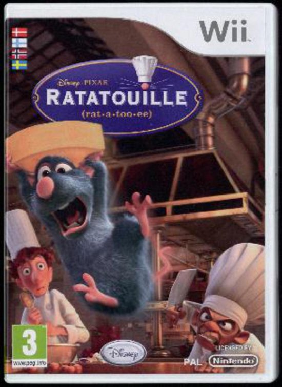 Cover for Thq · Ratatouille (Wii) (2011)