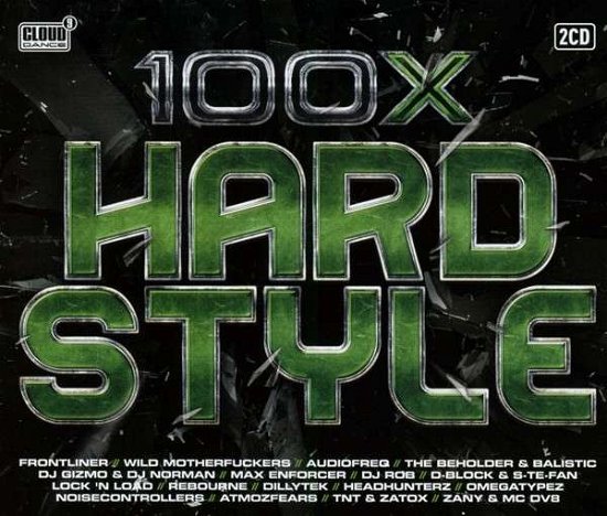 Cover for 100x Hardstyle 2014 (CD) (2014)