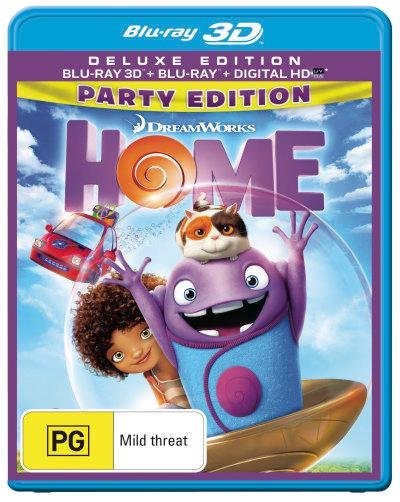 Cover for Dreamworks · Home (Bd/3d/uv) (Blu-ray) [Party edition] (2015)