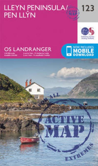 Cover for Ordnance Survey · Lleyn Peninsula - OS Landranger Active Map (Landkarten) [February 2016 edition] (2016)