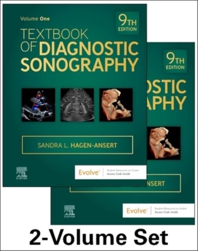 Cover for Hagen-Ansert, Sandra L. (Cardiology Department, Supervisor, Echo Lab, Scripps Clinic - Torrey Pines, California.) · Textbook of Diagnostic Sonography: 2-Volume Set (Book) (2023)