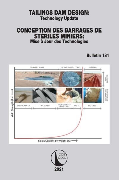 Cover for Cigb Icold · Tailings Dam Design / Conception des Barrages de Steriles Miniers: Technology Update / Mise a Jour des Technologies - ICOLD Bulletins Series (Pocketbok) (2023)