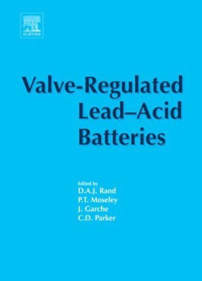 Cover for D a J Rand · Valve-Regulated Lead-Acid Batteries (Hardcover bog) (2004)